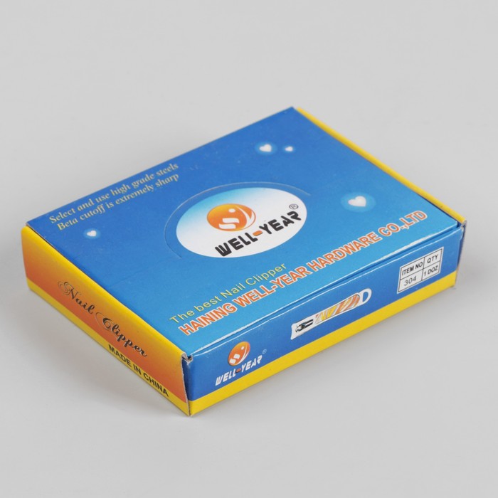 Кусачки-книпсер маникюрные "Цветы", с пилкой, 5(±0,5)см, цвет МИКС