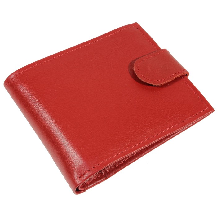 Портмоне, кнопка, н/к, цвет алый орфей Пр901-206