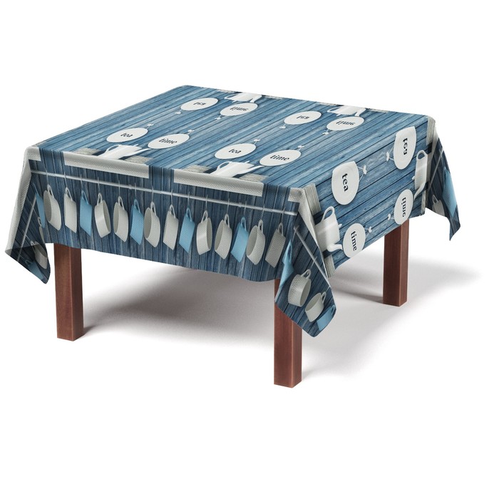 Скатерть "Завтрак", размер 120х150 +/-3 см, габардин