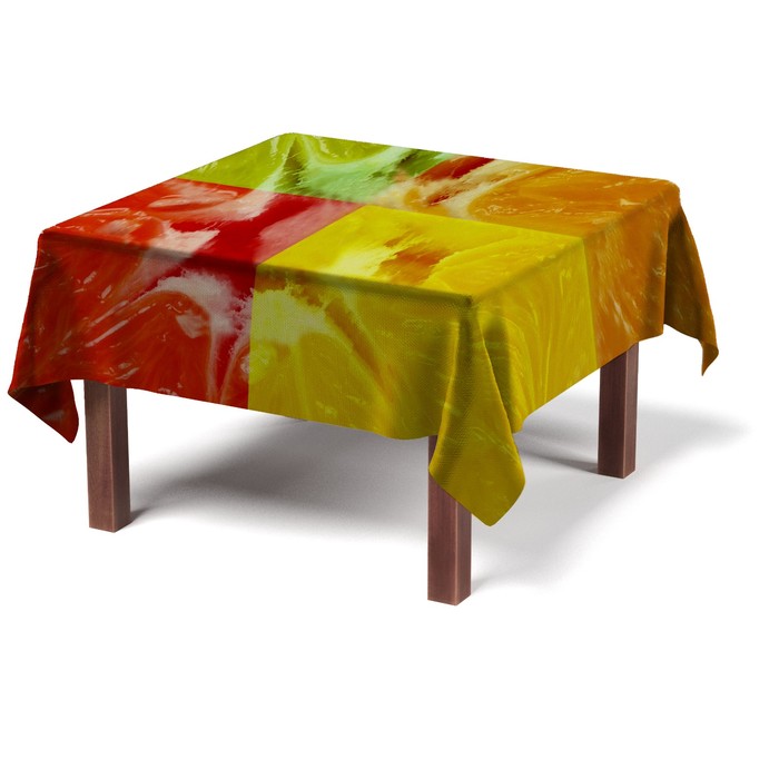 Скатерть "Колор", размер 120х150 +/-3 см, габардин