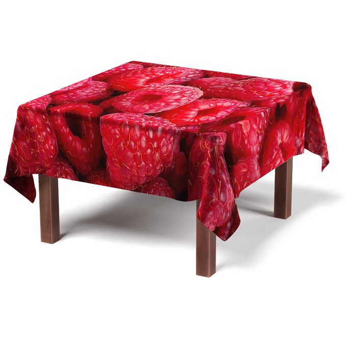 Скатерть "Малина", размер 120х150 +/-3 см, габардин