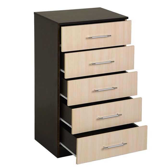 Комод 600 Милан, 1070х600х440, Венге/Дуб молочный