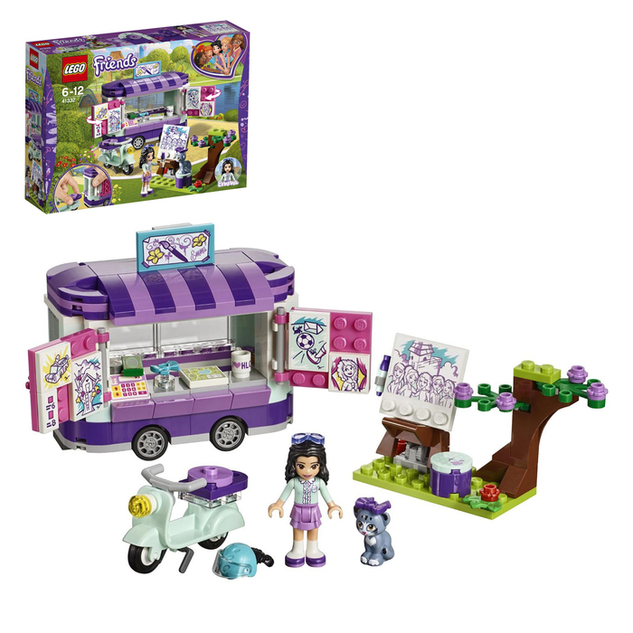 Конструктор "Передвижная творческая мастерская Эммы", 210 деталей