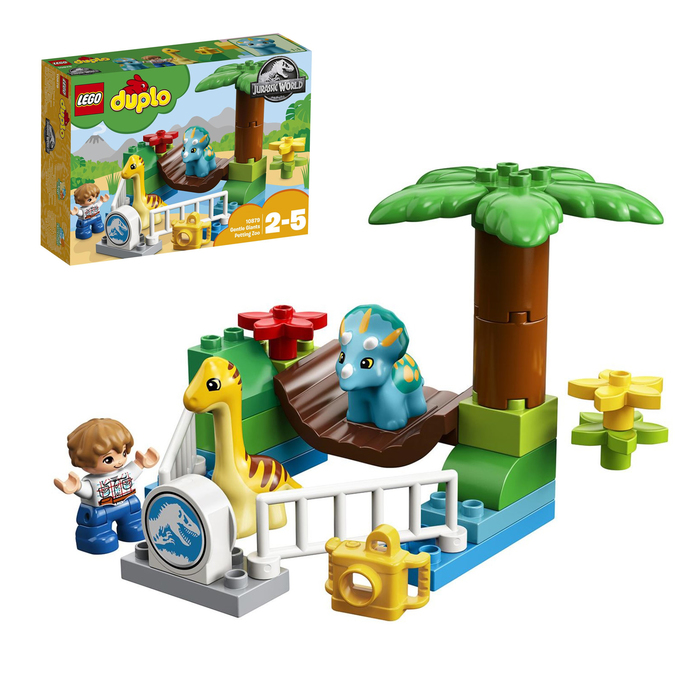 Конструктор "Парк динозавров", 24 детали