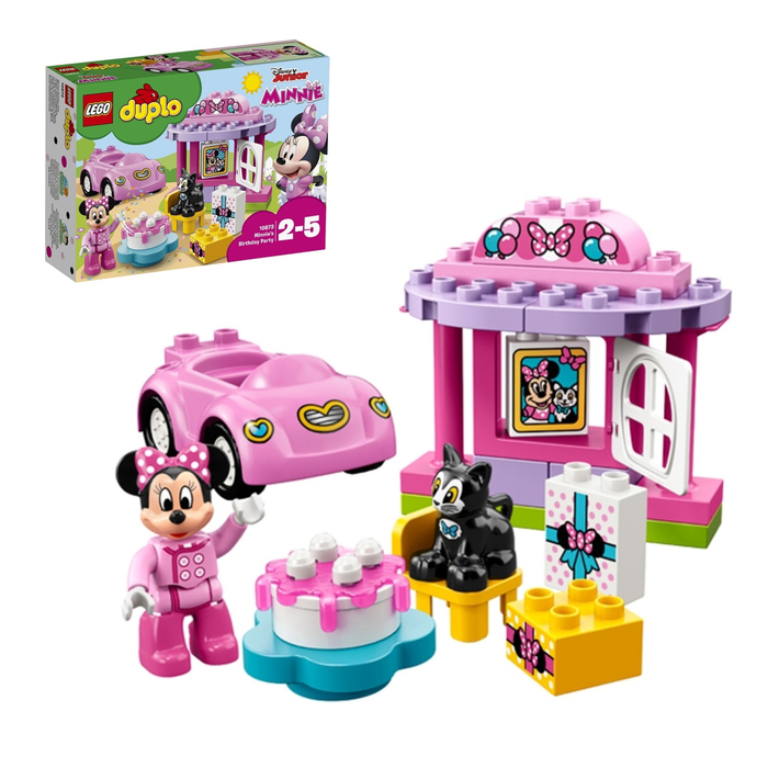 Конструктор "День рождения Минни", 21 деталь