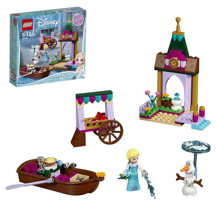 Конструктор "Приключения Эльзы на рынке", 125 деталей