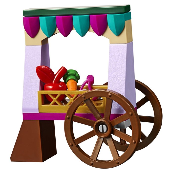 Конструктор "Приключения Эльзы на рынке", 125 деталей