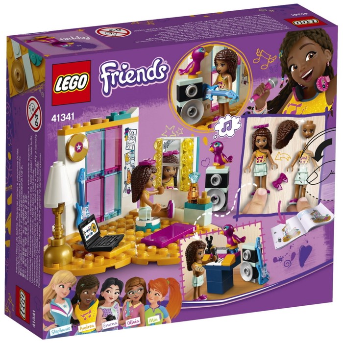 Конструктор "Friends. Комната Андреа", 85 деталей