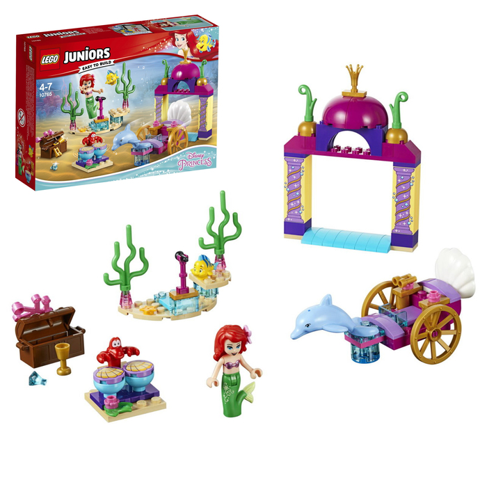 Конструктор "Juniors. Подводный концерт Ариэль", 92 детали