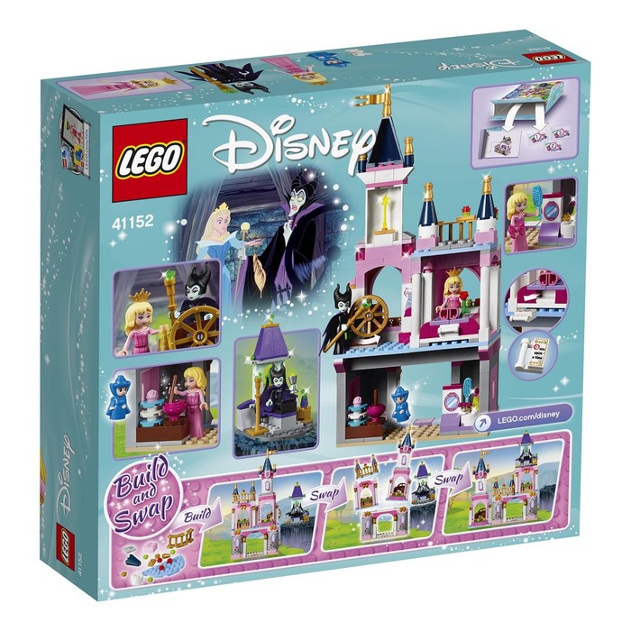 Конструктор "Сказочный замок Спящей Красавицы", 322 детали