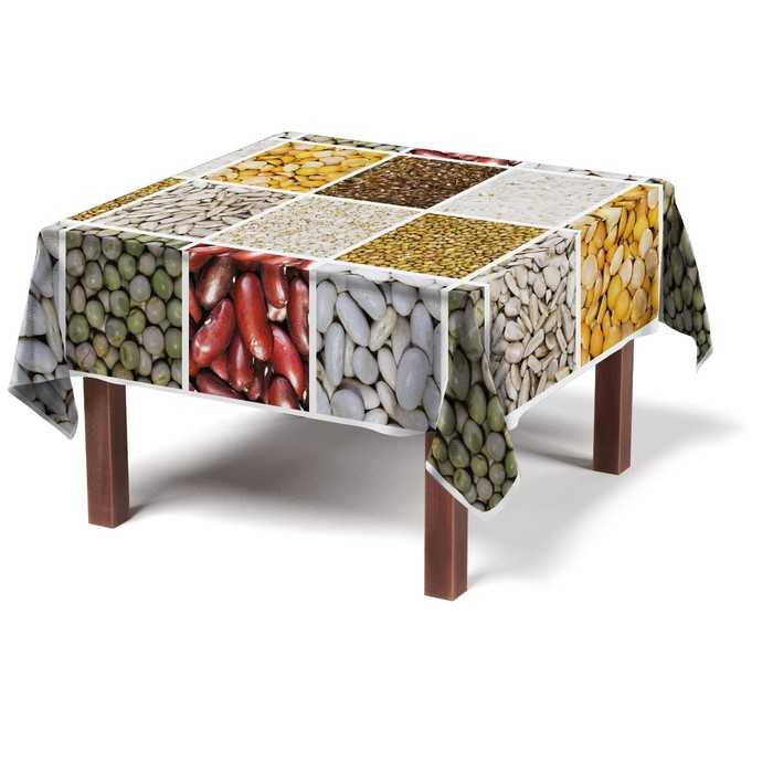 Скатерть "Злаки", размер 120х150 +/-3 см, габардин