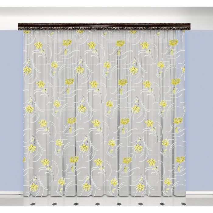 Тюлевое полотно, размер 260х400 см