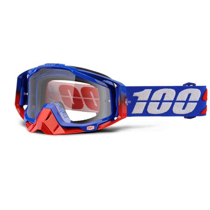 Очки кросс 100% Racecraft Republic, Clear Lens