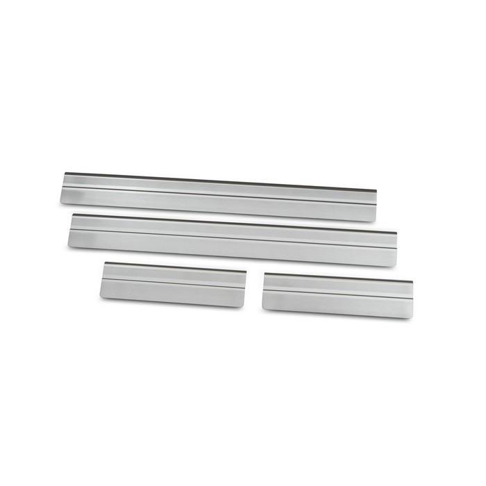 Накладки на внутр. пороги без логотипа (компл. 4 шт.) Ford Focus new 4D 2011-