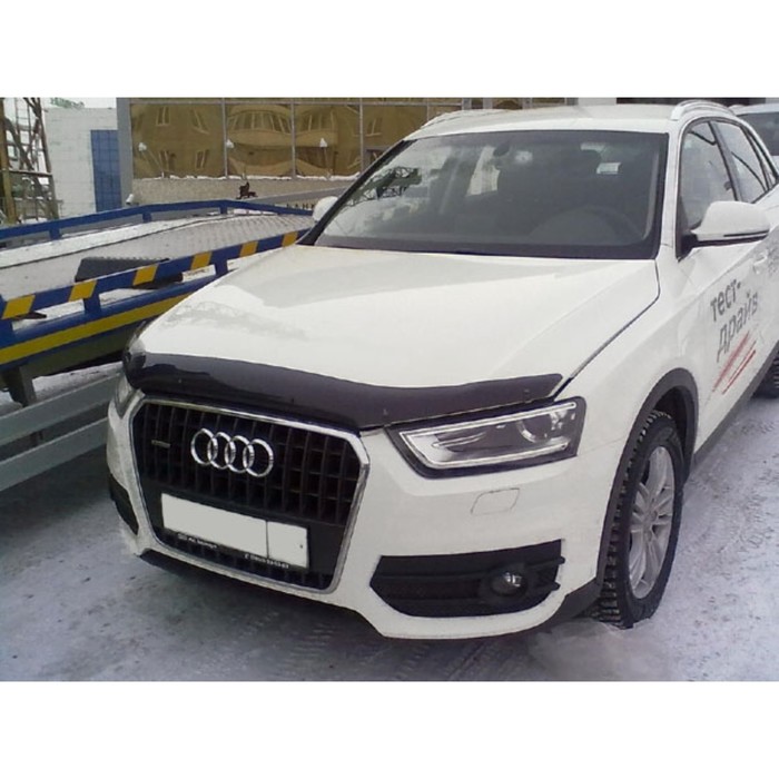 Дефлектор капота темный  AUDI Q3 2011-2016, NLD.SAUDQ31112