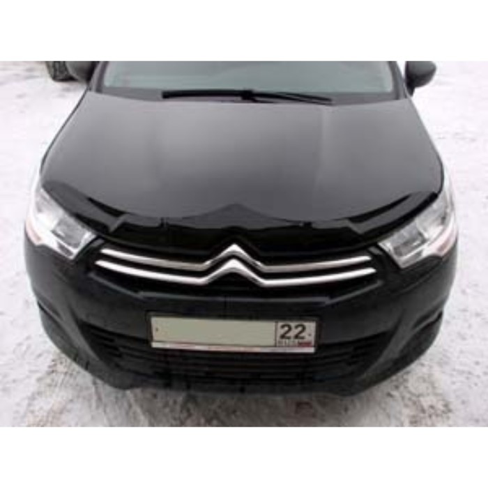 Дефлектор капота темный CITROEN C4 Hatchback 5 door 2011-2016, NLD.SCIC41112