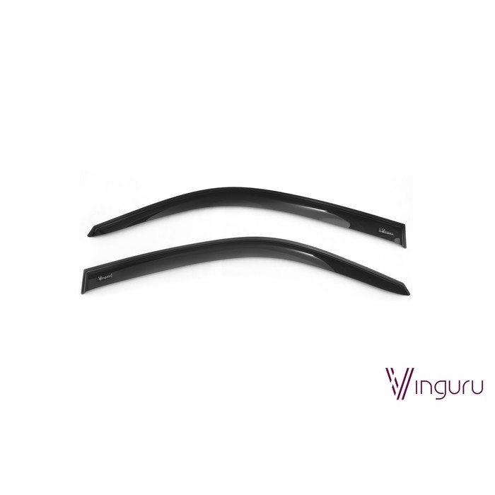 Дефлекторы окон Vinguru Suzuki Grand Vitara II  2005-2014 крос накладные скотч  к-т 2 шт., материал