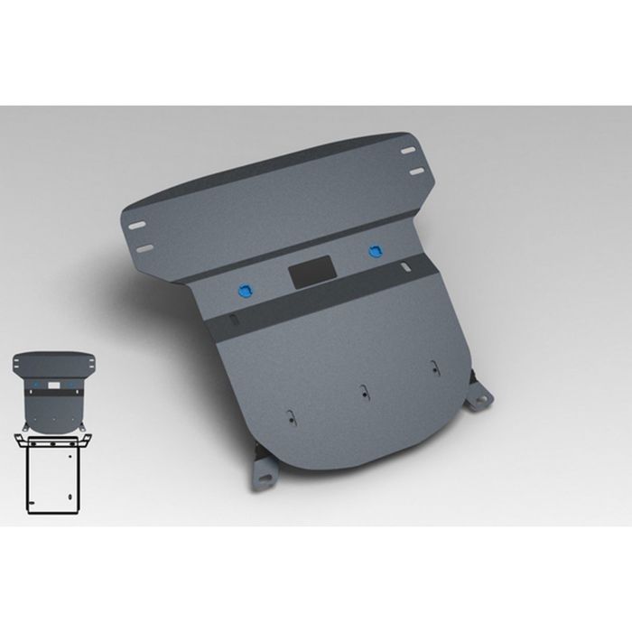 Комплект ЗК и крепеж BMW X3 (2011-) (3мм) 2,0 дизель АКПП