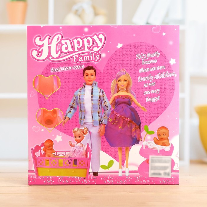 Кукла "Семья" с малышкой и аксессуарами