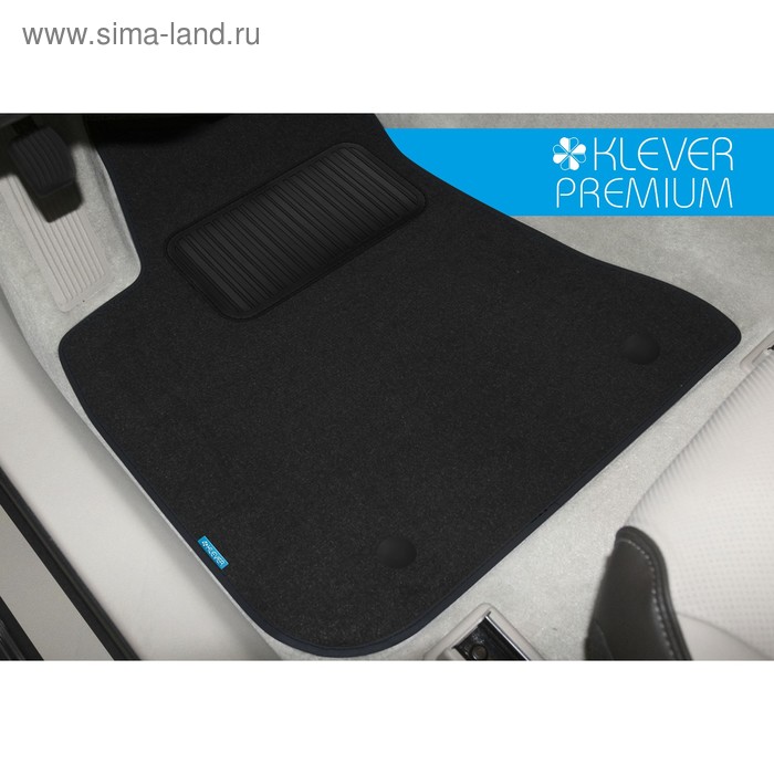 фото Коврики в салон klever premium mitsubishi outlander iii акпп 2012-2016, внед., 5 шт текстиль