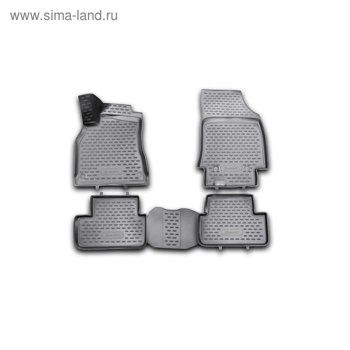 фото Коврики 3d в салон renault fluence 2010-2016, 4 шт. (полиуретан) element