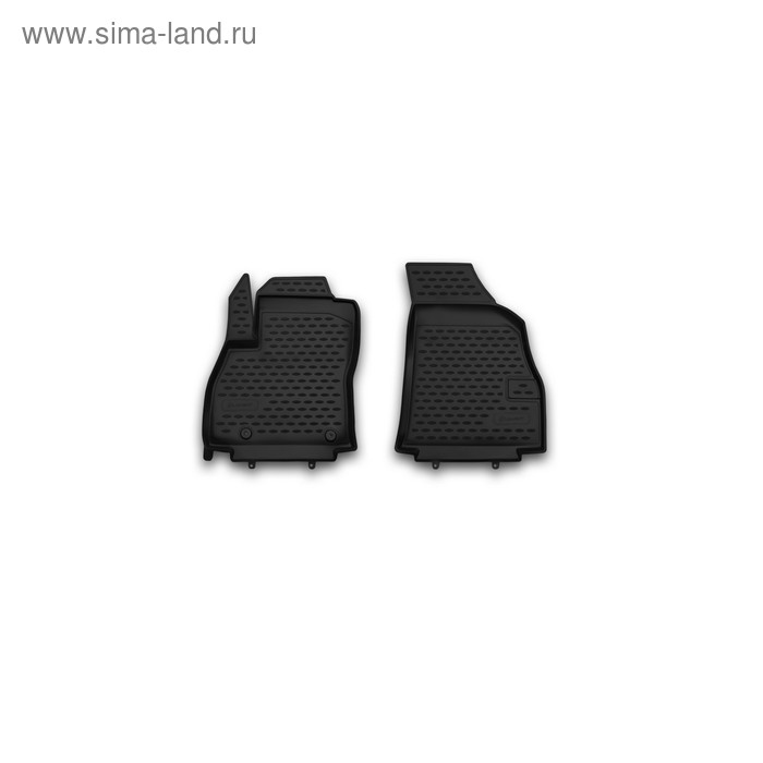 Коврики в салон FIAT Florino, 2008-2016 2 шт. (полиуретан) intachrom fiat fiorino chrome foot rest pedal 2008 2016 intachrom fiat fiorino chrome foot rest pedal 2008 2016