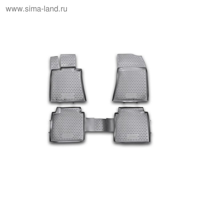 фото Коврики в салон hyundai equus, 2010-2016 4 шт. (полиуретан) element