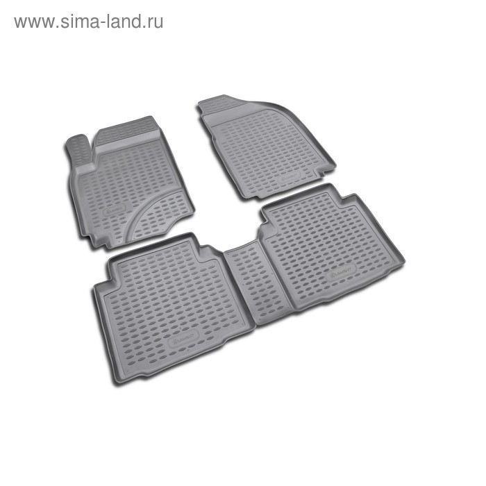 фото Коврики в салон hyundai matrix 2001-2016, 4 шт. (полиуретан) element