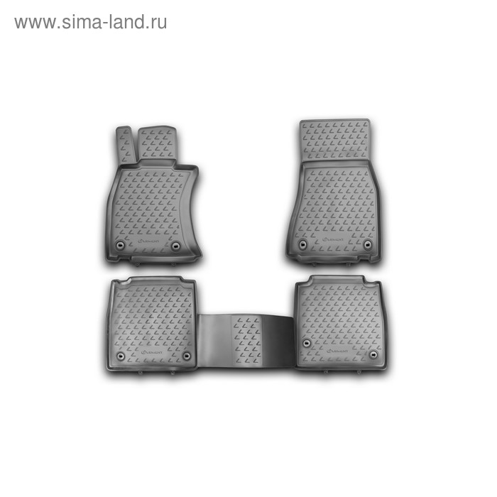 Коврики в салон LEXUS LS 460 L, 2012-2016 4 шт. (полиуретан) коврики в салон lexus ls 460 l 2012 2016 4 шт полиуретан