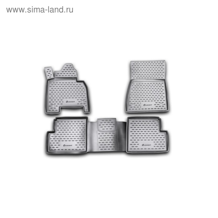 Коврики в салон MERCEDES-BENZ G-Class W463 2007-2016, 4 шт. (полиуретан) коврики в салон mercedes benz m class w164 2006 2016 4 шт полиуретан