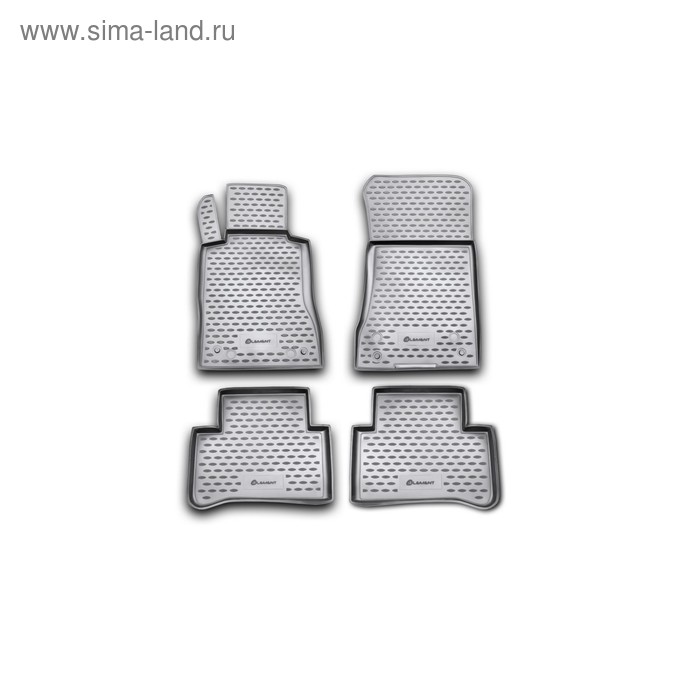 фото Коврики в салон mercedes-benz сls-class w219 2004-2016, 4 шт. (полиуретан) element