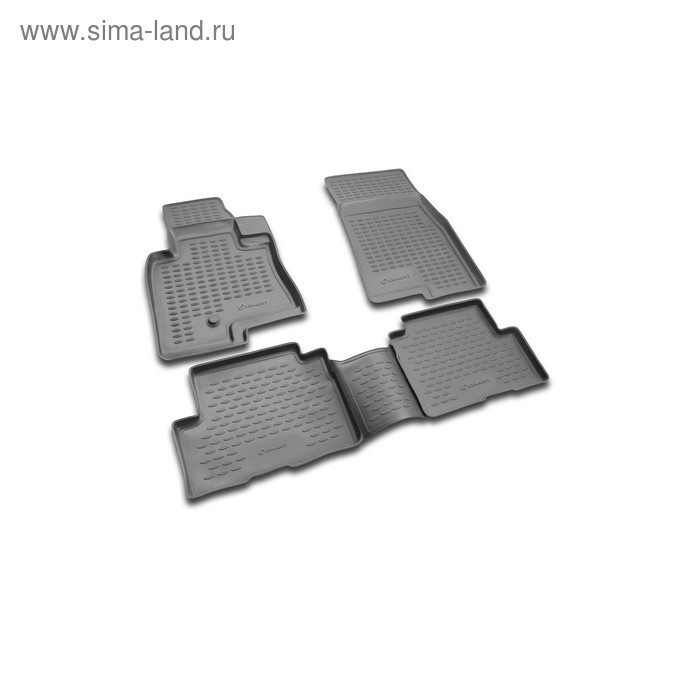 фото Коврики в салон mitsubishi pajero iii 5d 1999-2006, 4 шт. (полиуретан) element