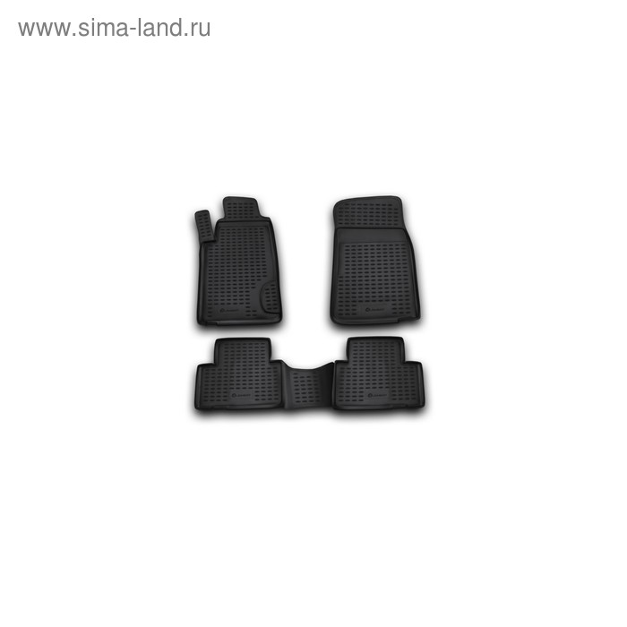 фото Коврики в салон ssang yong rexton 2001-2006, 4 шт. (полиуретан) element