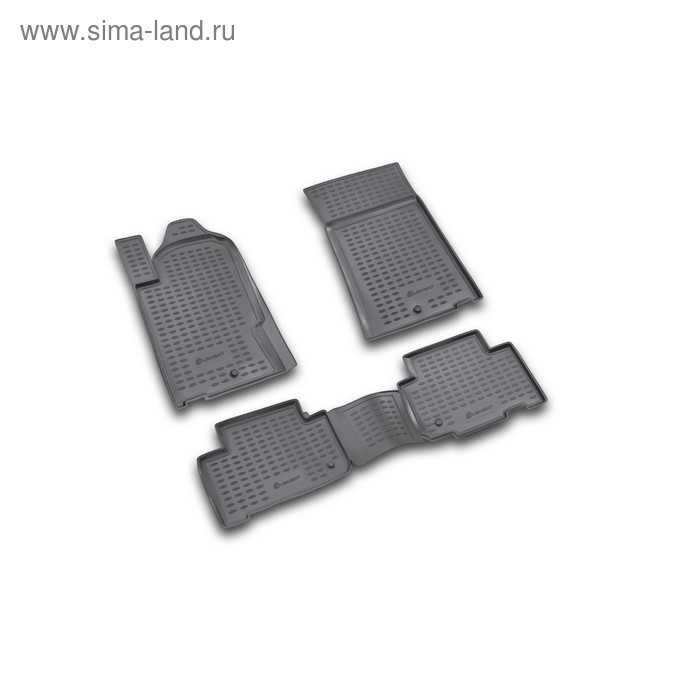 фото Коврики в салон ssang yong rexton 2006-2012, 4 шт. (полиуретан) element