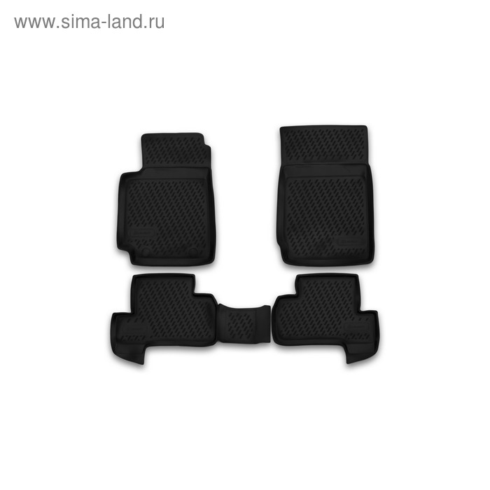 Коврики в салон SUZUKI Grand Vitara 3D, 2005-2016, 4 шт. (полиуретан) коврики 3d в салон suzuki vitara 2015 2016 кроссовер 4 шт полиуретан