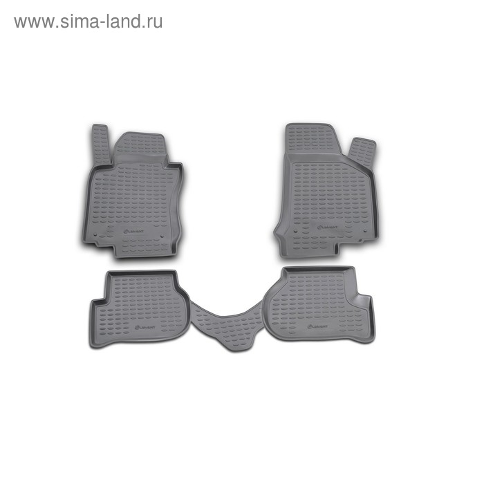 Коврики в салон VW Golf V 10/2003-2009, 4 шт. (полиуретан) коврики в салон lexus rx350 2003 2009 4 шт полиуретан