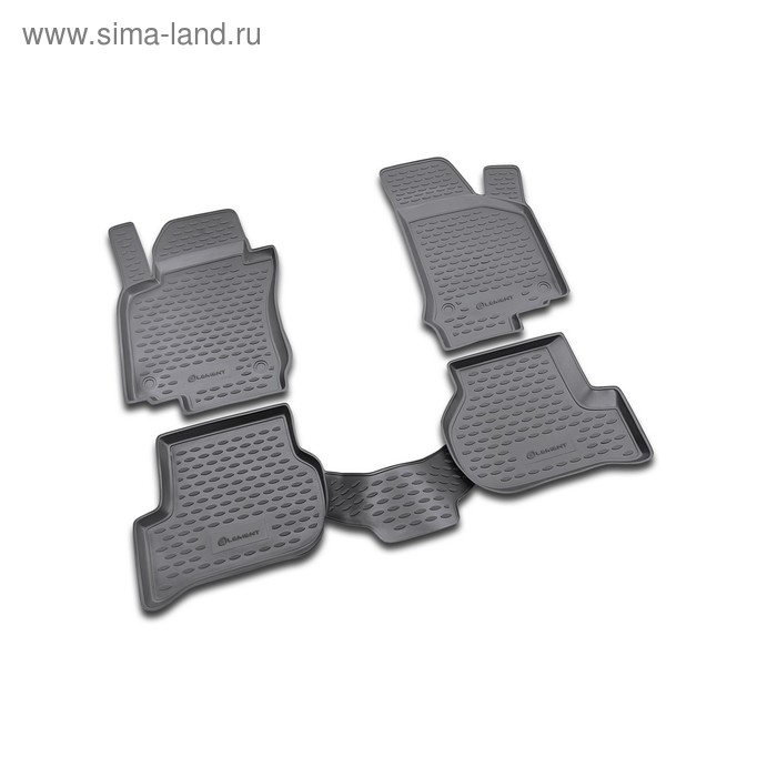 фото Коврики в салон vw golf vi 04/2009-2016, 4 шт. (полиуретан) element