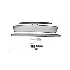 

Сетка на бампер внешняя для Citroen Jumper 2015-2016, 3 шт, черн., 15 мм