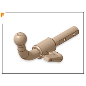 

Фаркоп на HYUNDAI ix55 , 12/2008-2016, тип шара: F (S)