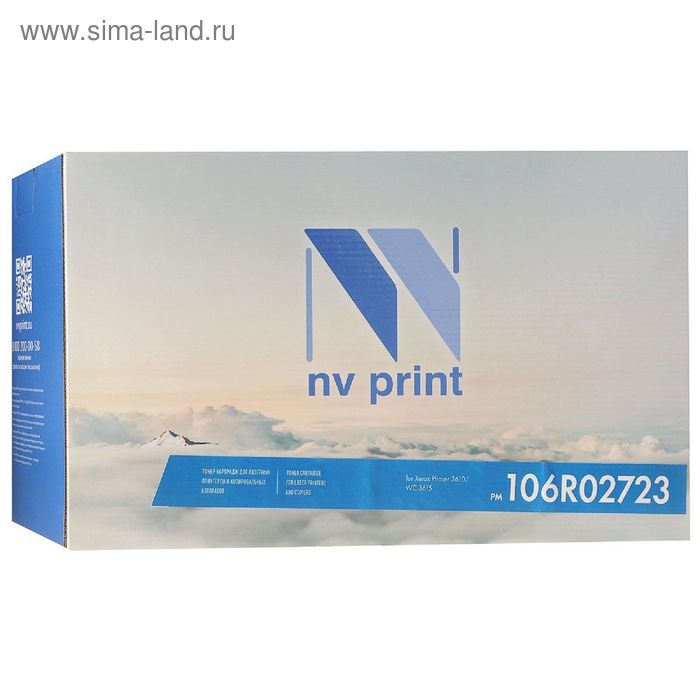 Картридж NV PRINT NV-106R02723 для Xerox Phaser 3610/Work Centre 3615 (14100k), черный картридж лазерный cactus cs ph3610x 106r02723 черный 14100стр для xerox phaser 3610 3610n 3615