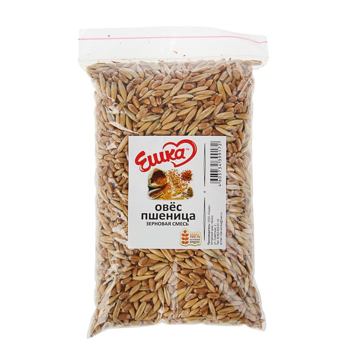 Смесь зерновая «Ешка» овес, пшеница, 200 г