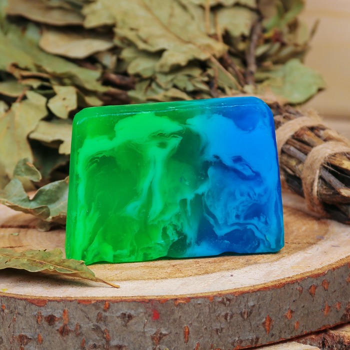 Набор "Здоровье Сибири": 2 мыла для бани ручной работы