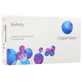 

Контактные линзы Biofinity , диопт. 8, в наборе 6 шт.