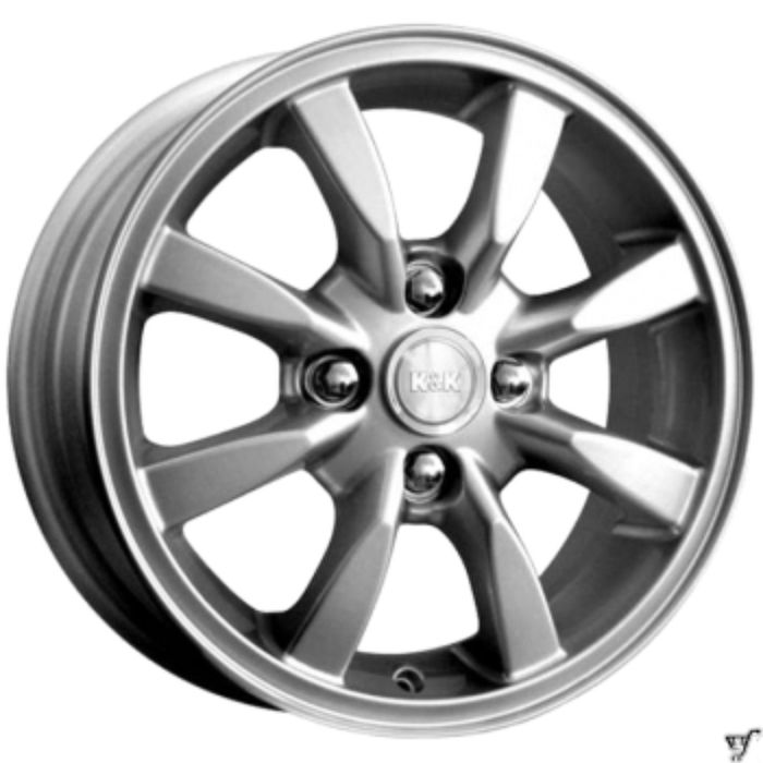 Диск K&amp;K Авион-Дэу-оригинал 5,5×14 4×100 ЕТ49 d56,6  блэк платинум