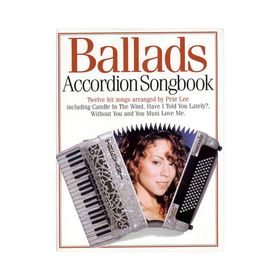 

Accordion Songbook Ballads сборник баллад для аккордеона, 48 стр., язык: английский