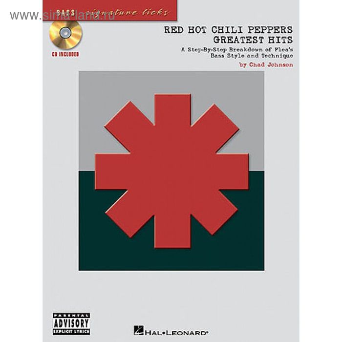 

RED HOT CHILI PEPPERS GREATEST HITS - SIGNATURE LICKS FOR BASS GUITAR