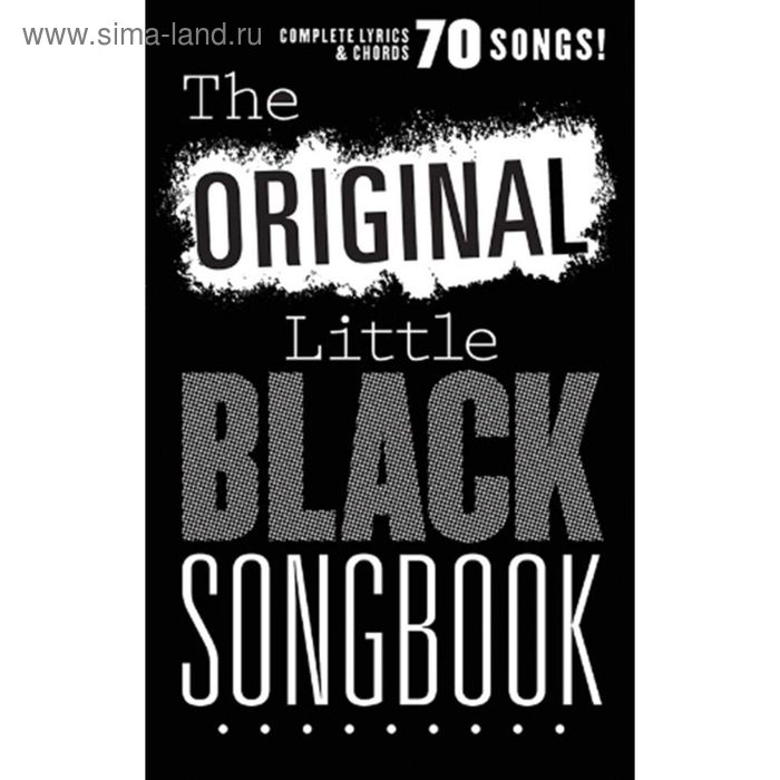 фото The original little black songbook musicsales