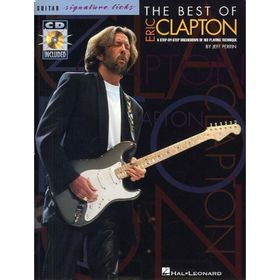 

THE BEST OF ERIC CLAPTON SIGNATURE LICKS TAB BOOK/CD