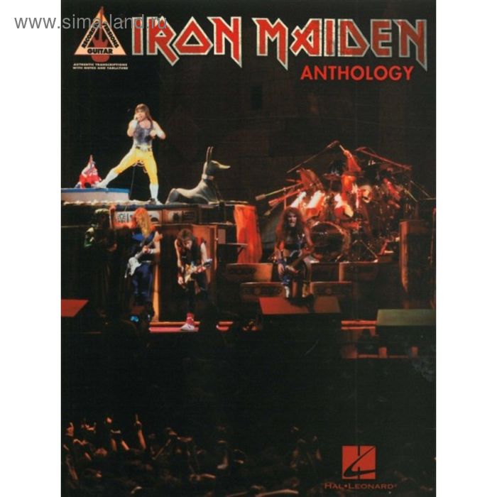 

IRON MAIDEN ANTHOLOGY GUITAR TAB GUITAR RECORDED VERSIONS BOOK