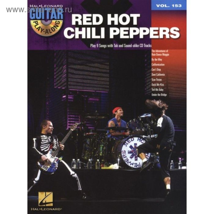 фото Guitar play along volume 153 red hot chili peppers gtr bk/cd musicsales